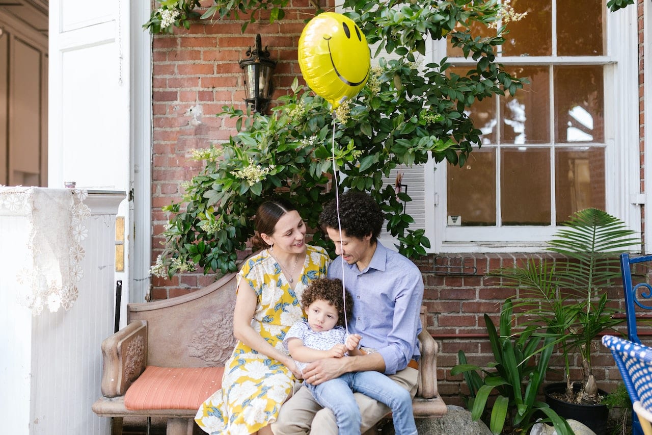 Picture of a family who managed to make the most of your new Southern California home