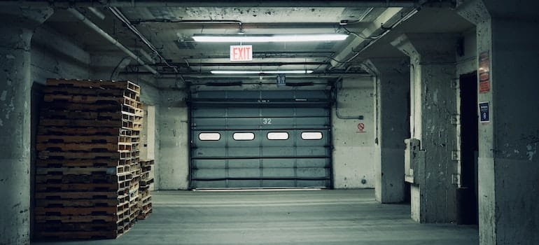 an empty warehouse
