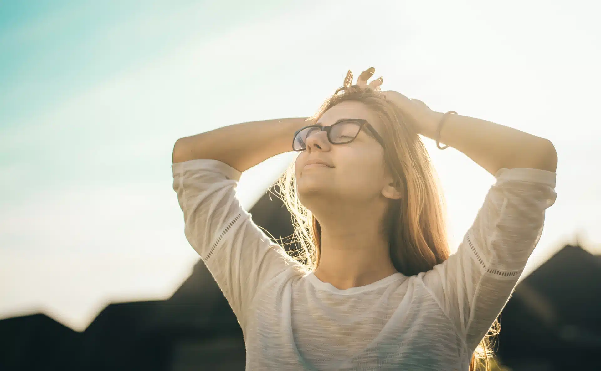 Picture of a relaxed person